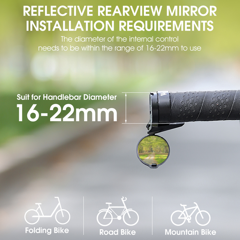 Зеркало заднего вида для велос – обзор и цена Mirror Handlebar Convex