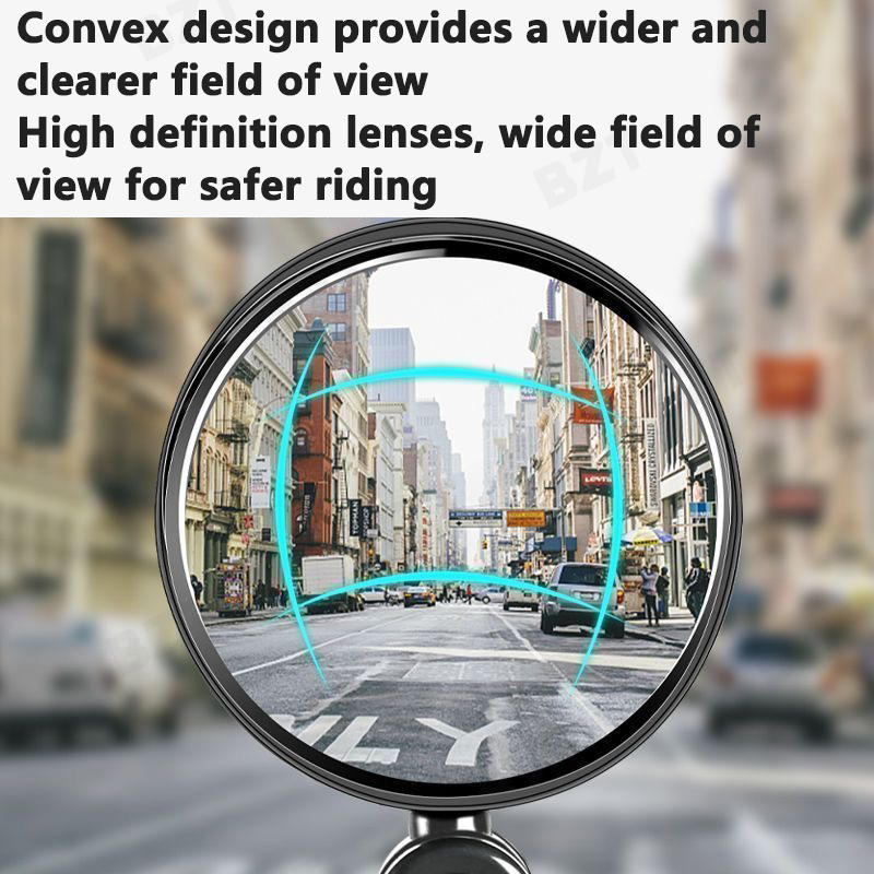 Универсальные зеркала заднего  – обзор и цена Mirror Handlebar Convex