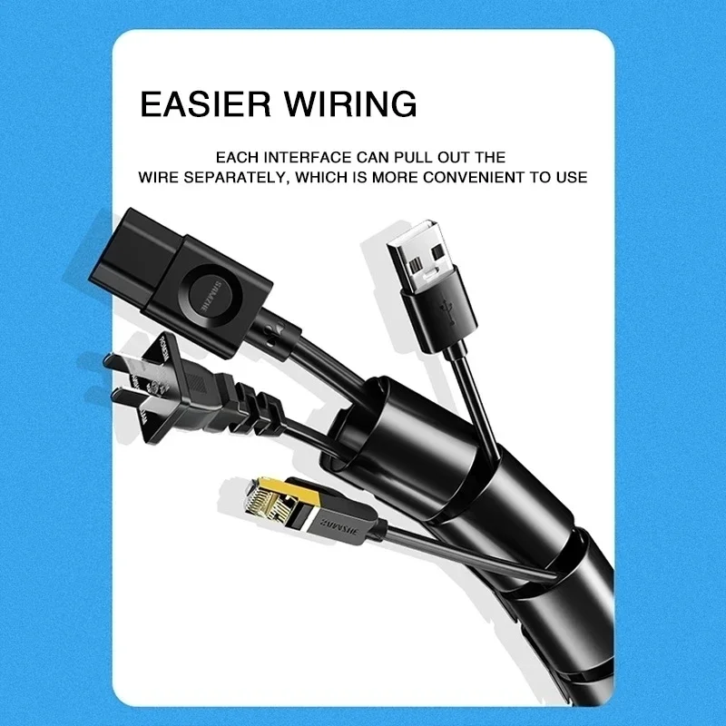 2 м/1 м черная защита для кабе – обзор и цена Cable Lock Flexible