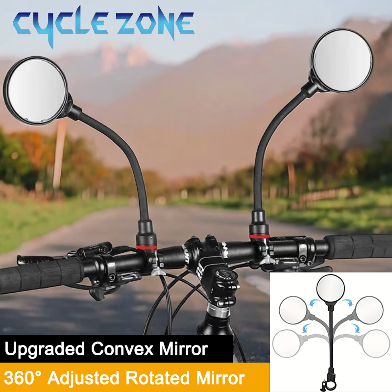 Велосипедное зеркало, зеркало  – обзор и цена Mirror Handlebar Convex
